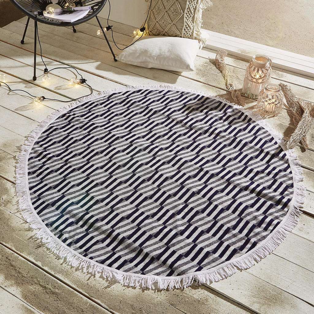 XXXL STRANDTUCH, Weiß
