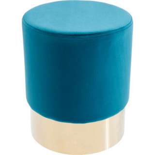 Kare-Design HOCKER Samt Blau