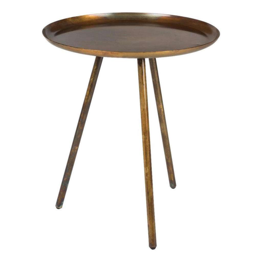 XXXL BEISTELLTISCH rund Orange