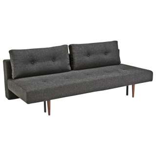 Innovation SCHLAFSOFA Flachgewebe Grau