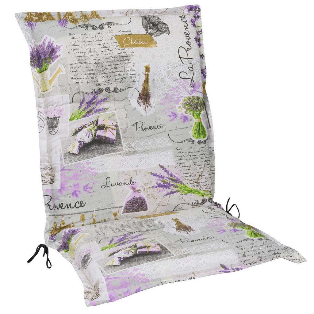 XXXL SESSELAUFLAGE Floral, Mehrfarbig