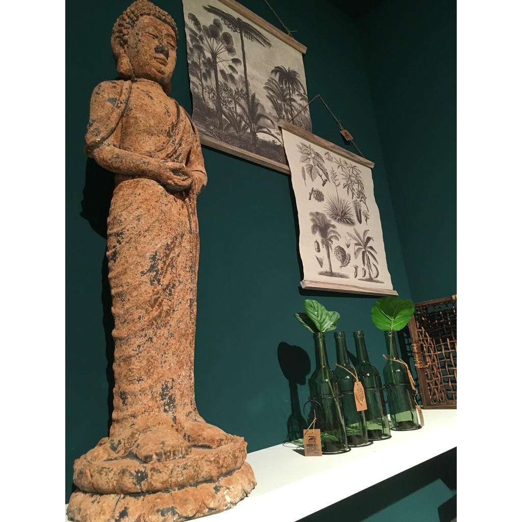 XXXL Buddha ca. 74x24cm, Braun