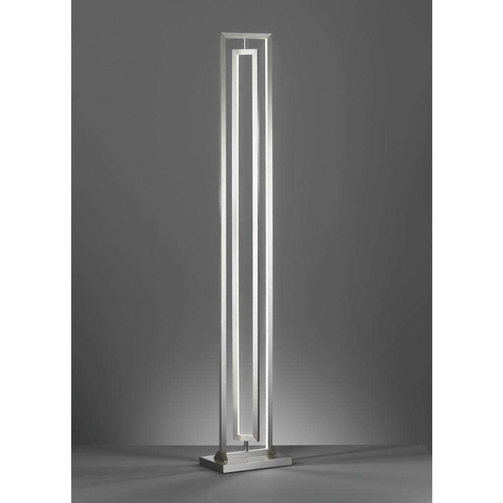 XXXL LED-STEHLEUCHTE, Silber