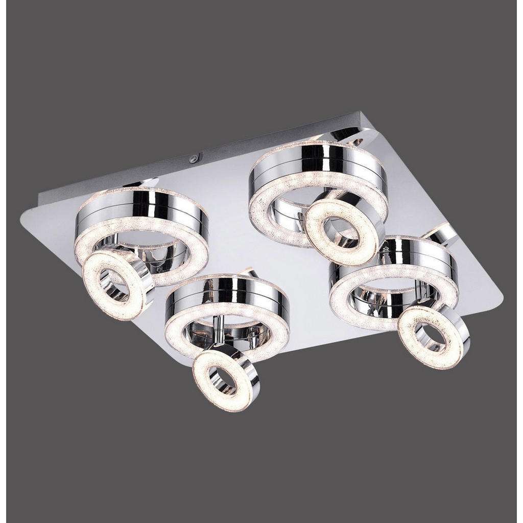 Novel LED-DECKENLEUCHTE, Silber