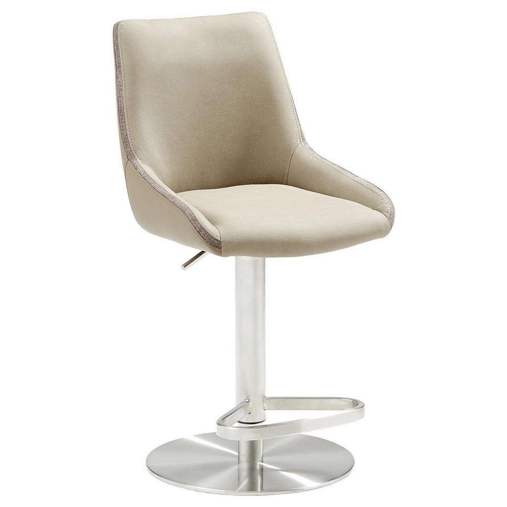Novel BARHOCKER Lederlook Braun, Braun