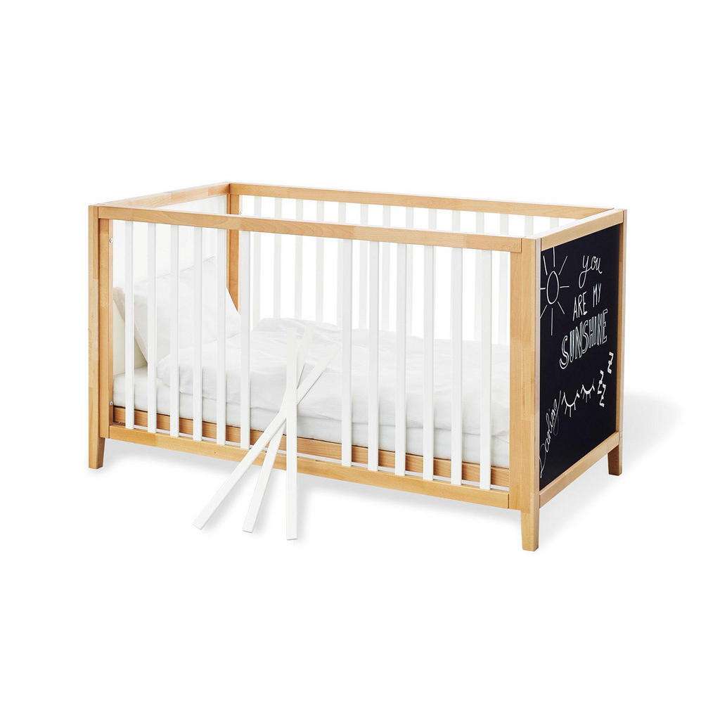 XXXL GITTERBETT Pinolino Calimero Buche massiv Beige