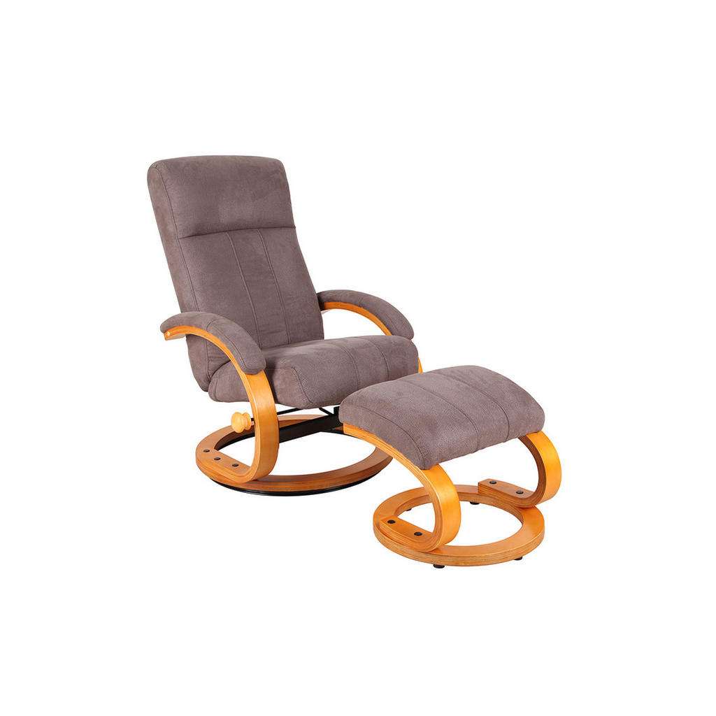 Cantus SESSELSET Webstoff Hocker, Braun, Mehrfarbig