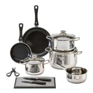 WMF KOCHTOPFSET Edelstahl 10-teilig, Silber