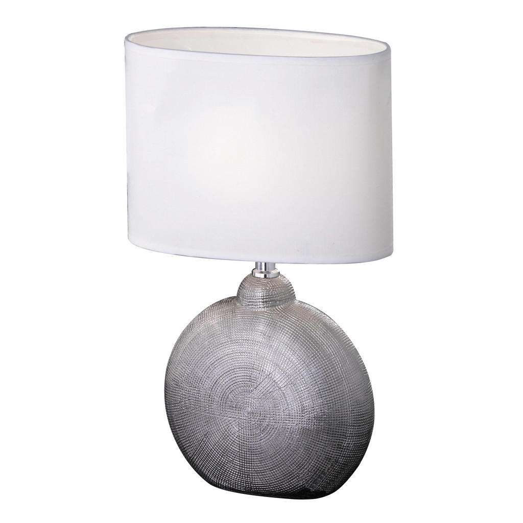 Boxxx TISCHLEUCHTE, Weiß, Silber