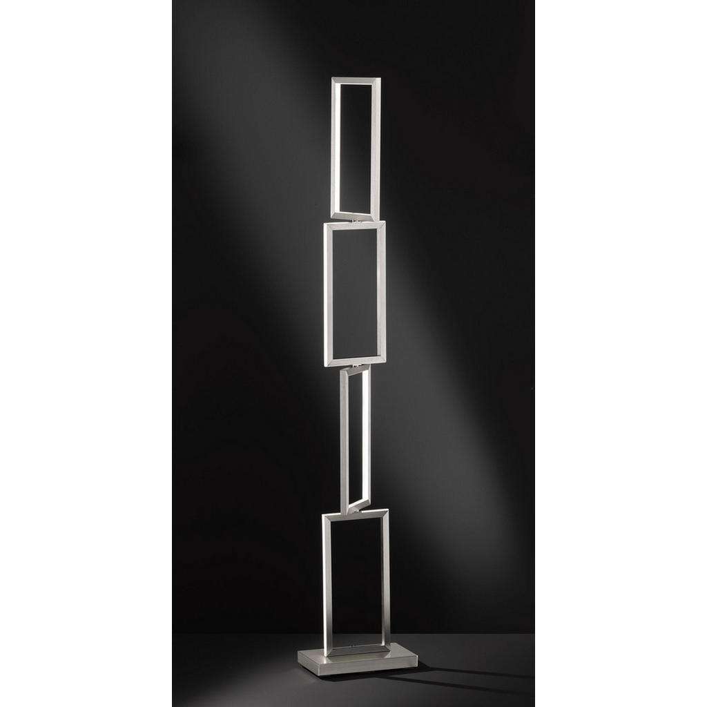XXXL LED-STEHLEUCHTE, Silber