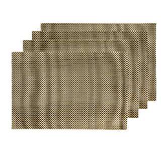 Homeware Tischset 4er Set, Braun, Braun