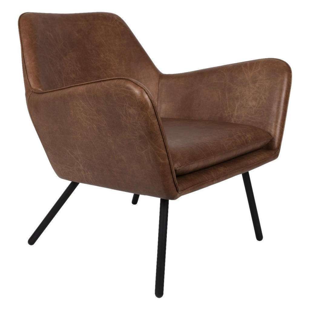XXXL RELAXSESSEL Lederlook, Braun