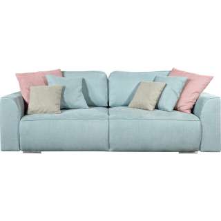 Carryhome SCHLAFSOFA Webstoff Blau