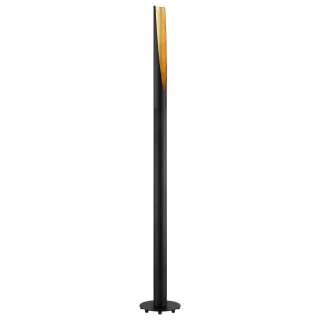 XXXL LED-STEHLEUCHTE, Schwarz, Gold