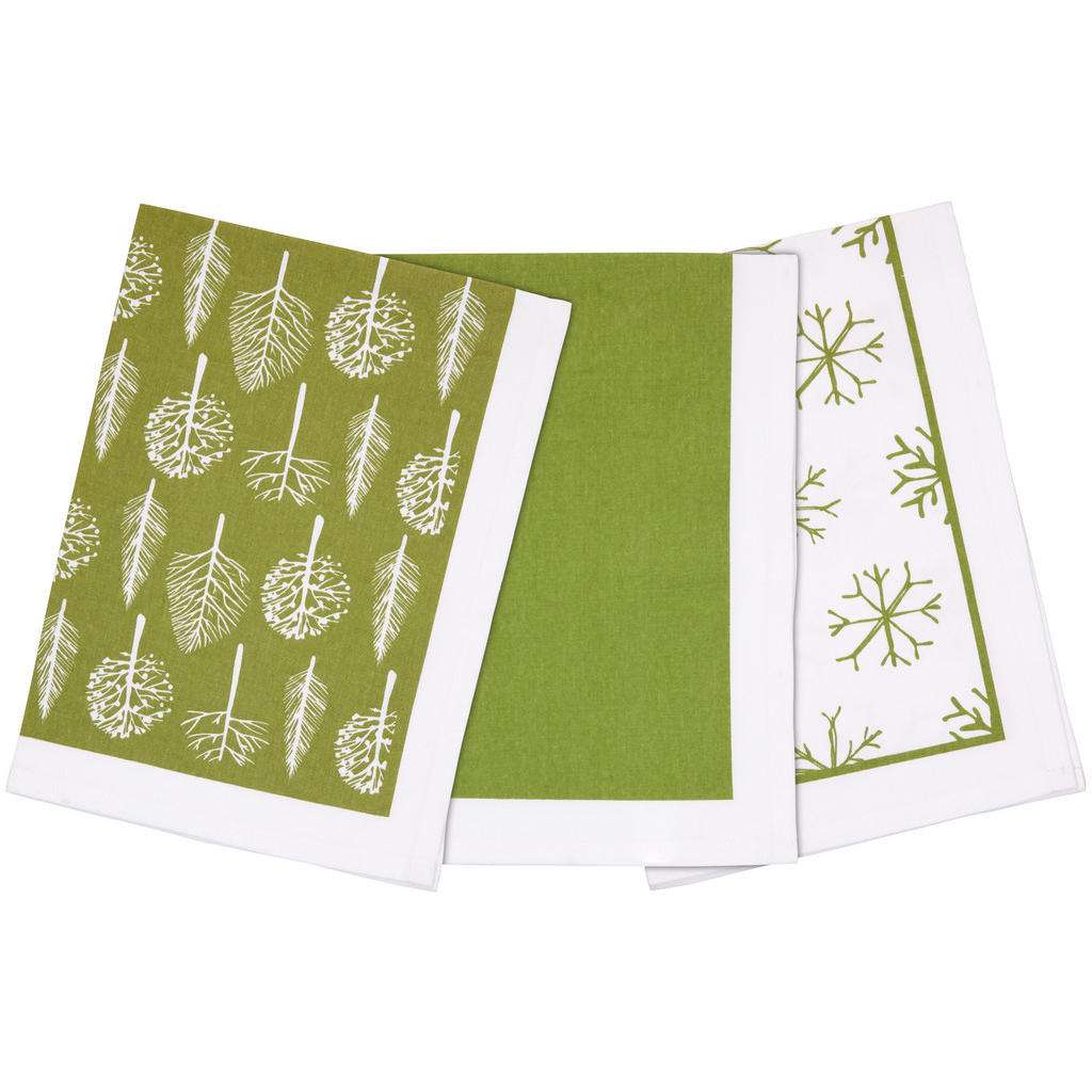 Esposa GESCHIRRTUCH-SET, Olivgrün