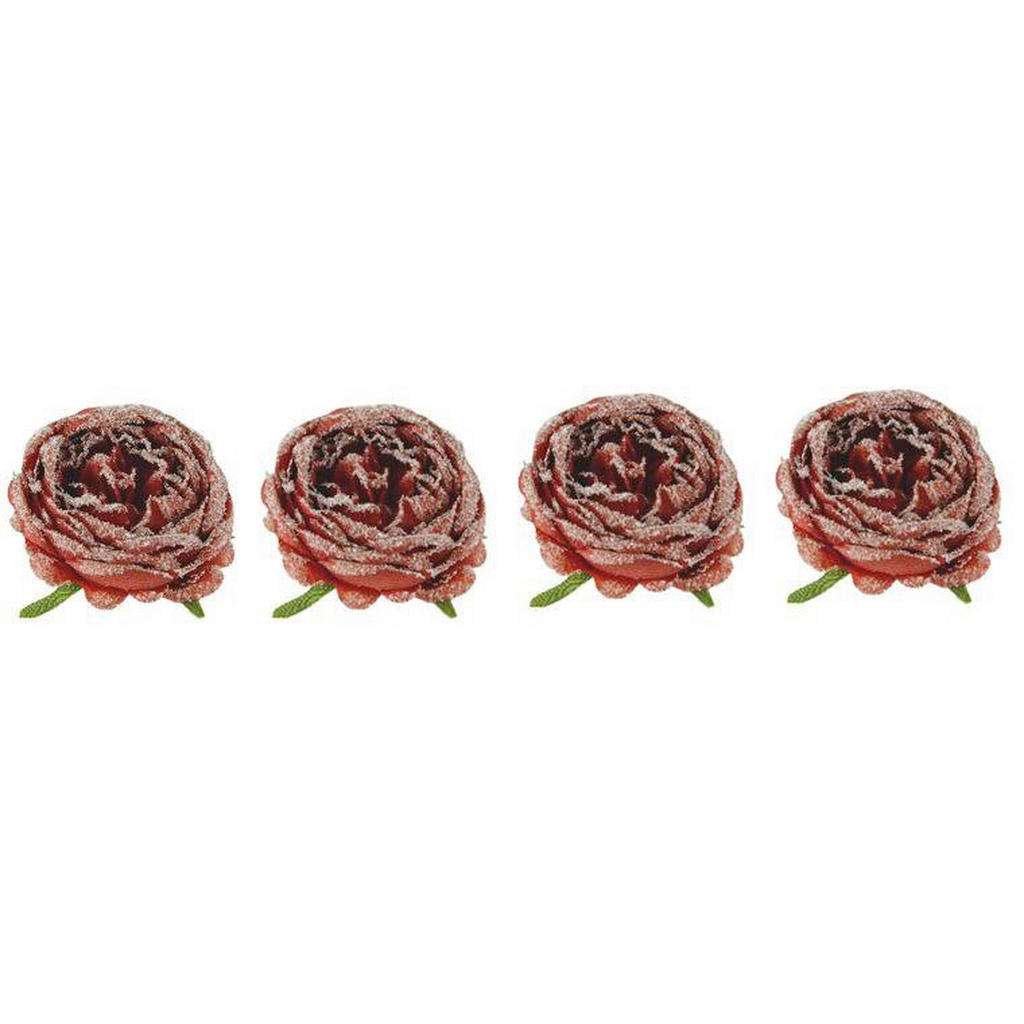 X-Mas Dekoclip-Set 4-tlg., Rot