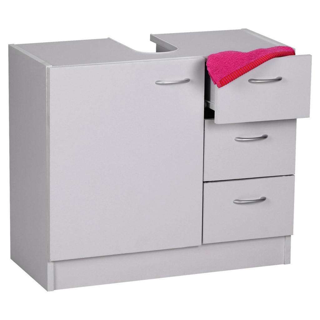 Carryhome WASCHBECKENUNTERSCHRANK Weiß