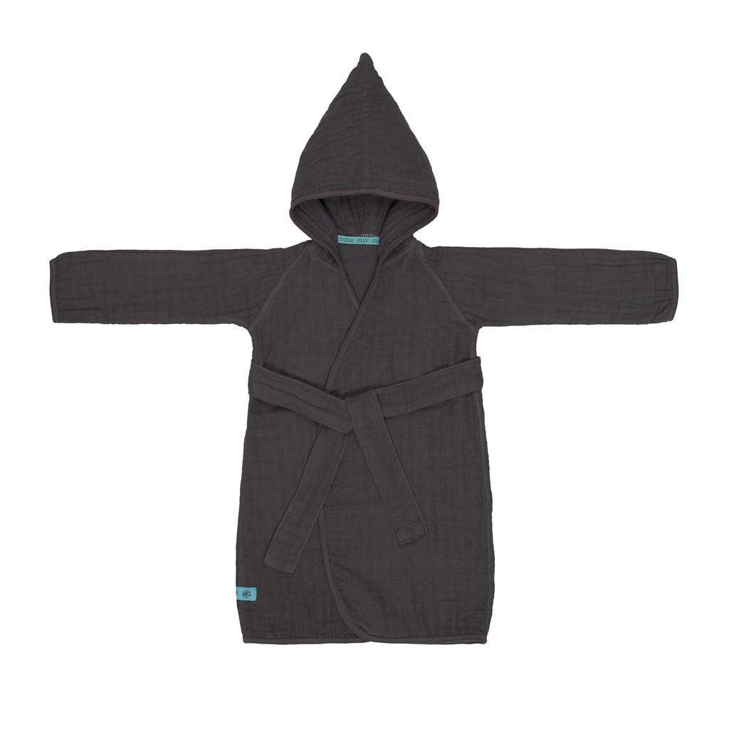 Lässig KINDERBADEMANTEL Grau