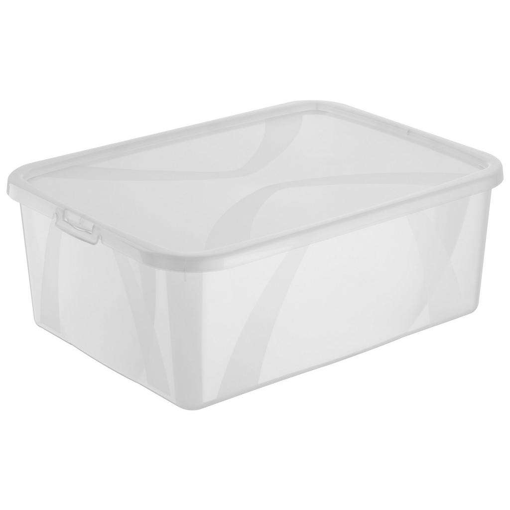 Rotho BOX MIT DECKEL, Weiß