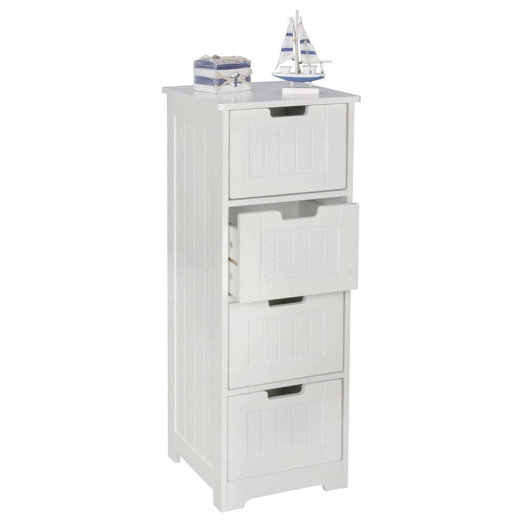 Carryhome SEITENSCHRANK Weiß