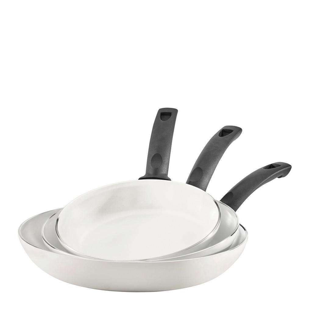 Ballarini PFANNENSET Aluminium 3-teilig, Schwarz