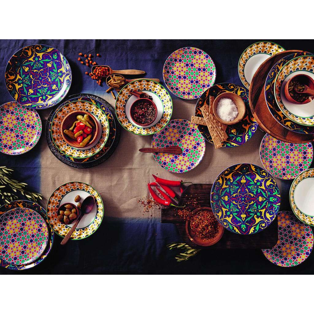 Thomas Porzellan KOMBISERVICE 18-teilig, Mehrfarbig