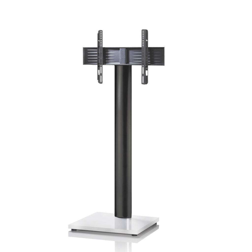 XXXL TV-RACK Metall Weiß