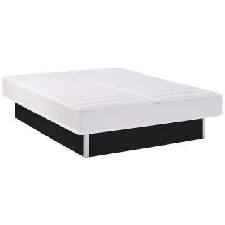 Novel Wasserbett inkl. Montage 180/200 cm, Schwarz