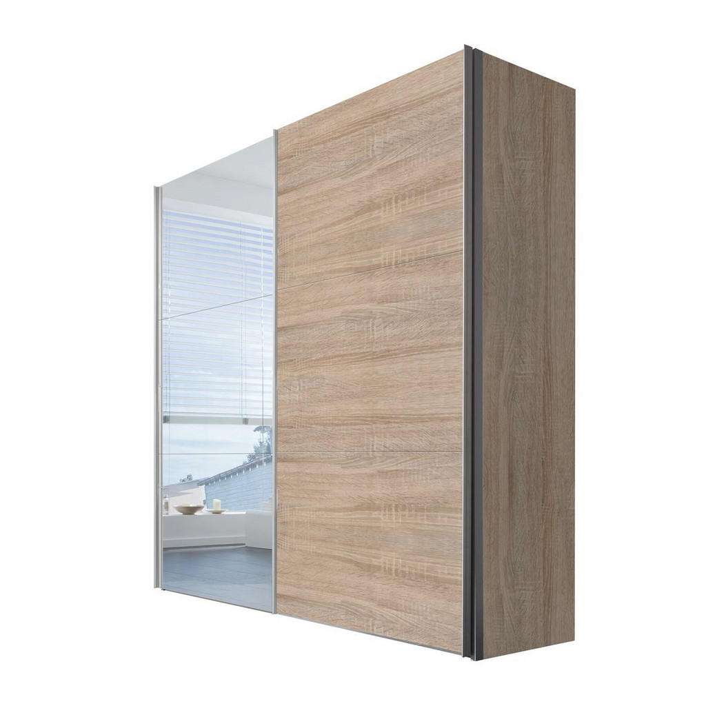 Hom`in SCHWEBETÜRENSCHRANK 2-türig Beige