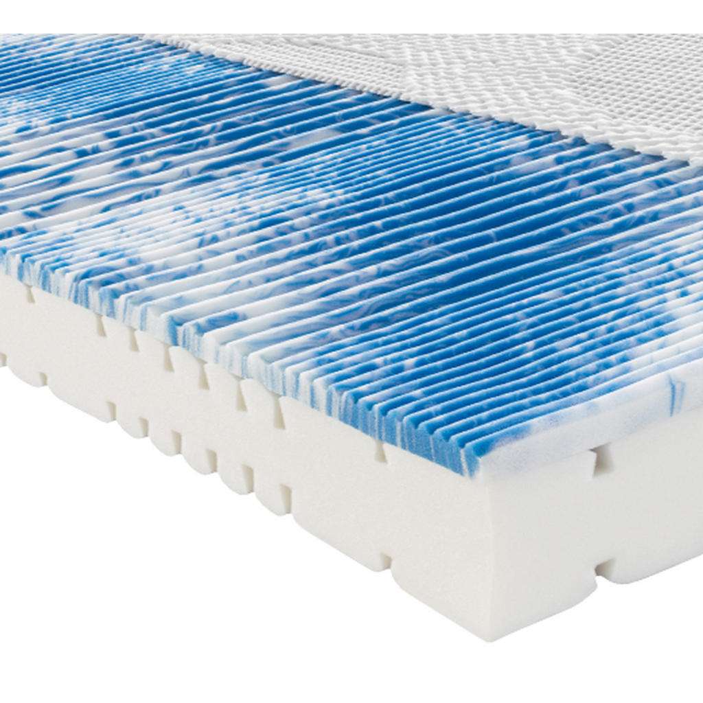 Novel Partnermatratze Komfortschaum ORTHO STAR DUO KS 180/200 cm, Weiß