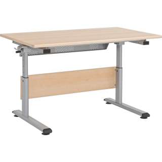 Paidi JUGENDSCHREIBTISCH Ahorn Grau, Beige