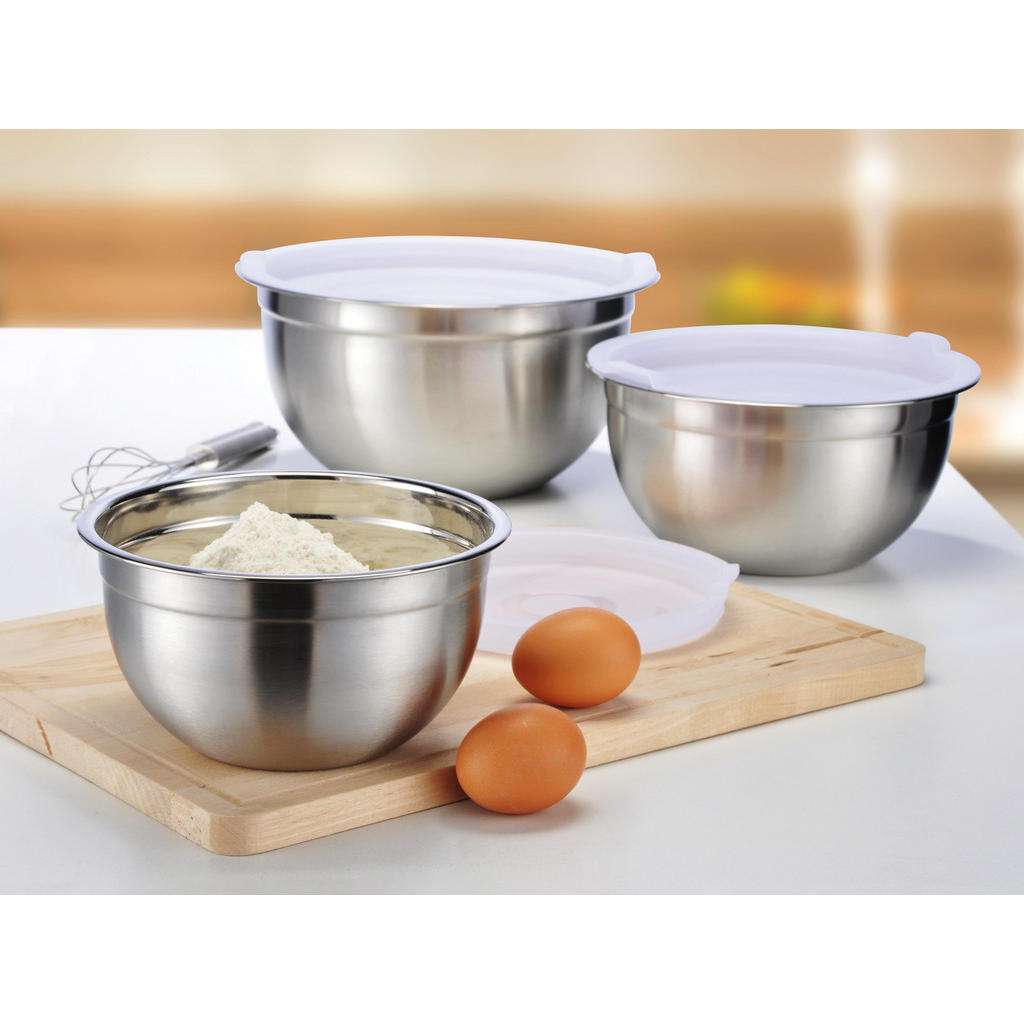 XXXL RÜHRSCHÜSSELSET, Silber