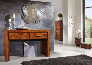 Konsolentisch Sheesham 120x60x78 life honey lackiert METRO LIFE #150