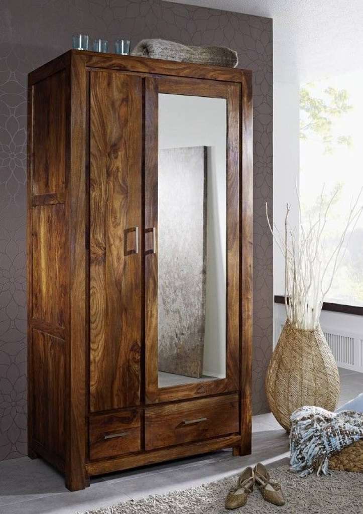 Garderobe Sheesham 100x61x200 life honey lackiert METRO LIFE #165