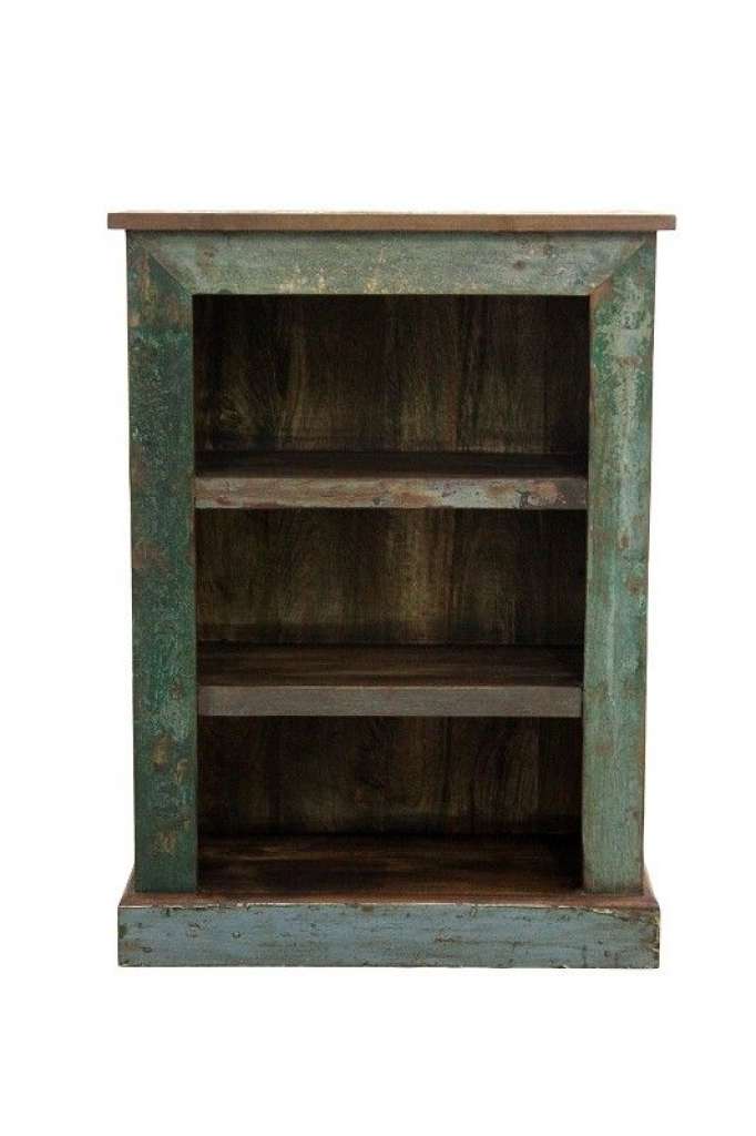 Regal Altholz 67x33x92 mehrfarbig lackiert SPECIAL #152