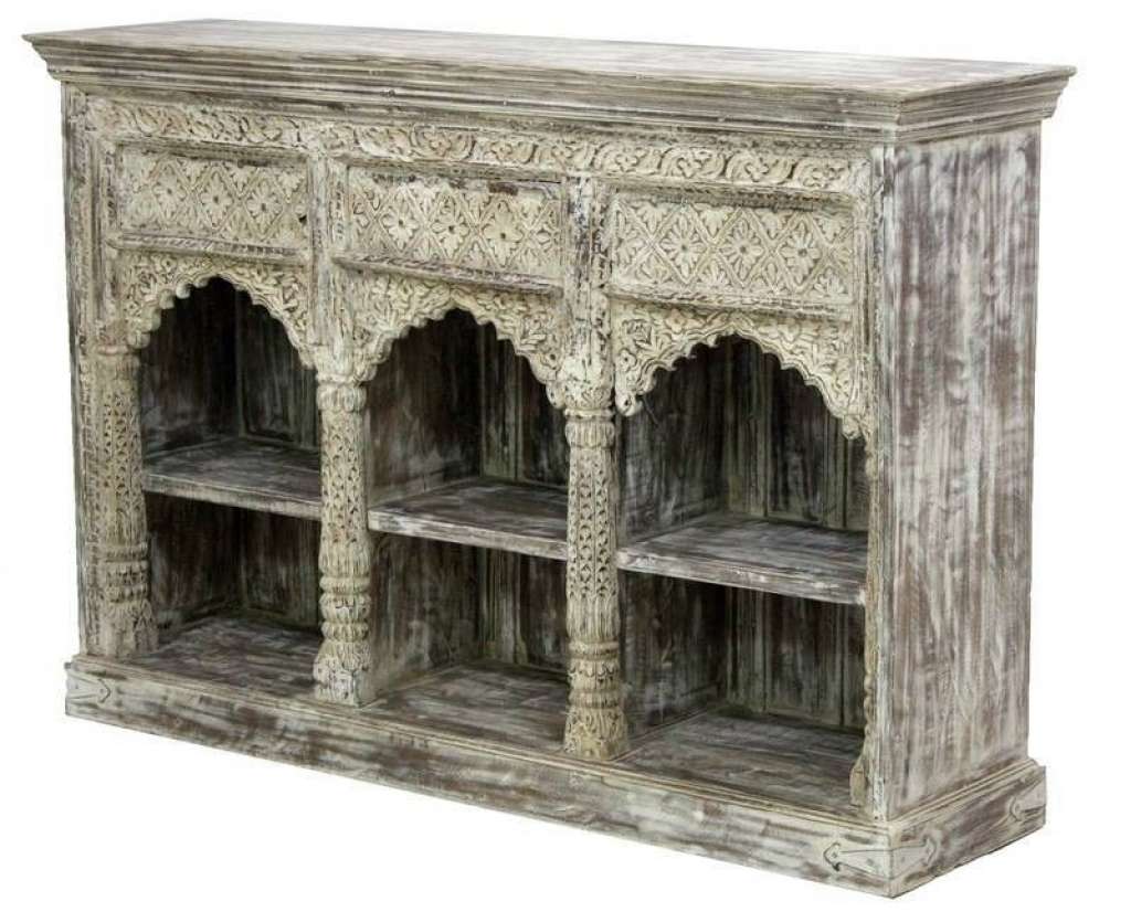 Regal Altholz 156x43x106 mehrfarbig lackiert SPECIAL #166