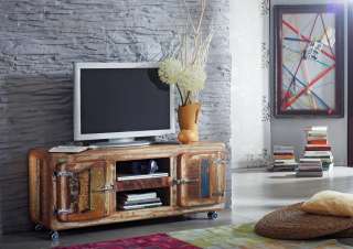 TV-Board Altholz 135x40x56 mehrfarbig lackiert FREEZY #10