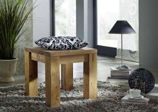 Hocker Sheesham 45x45x45 braun geölt NATURE BROWN #108