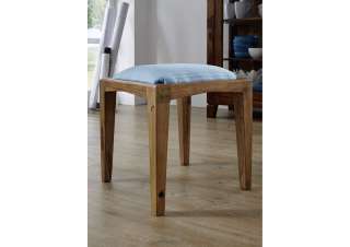 Hocker Sheesham 40x40x40 braun lackiert ANCONA #113
