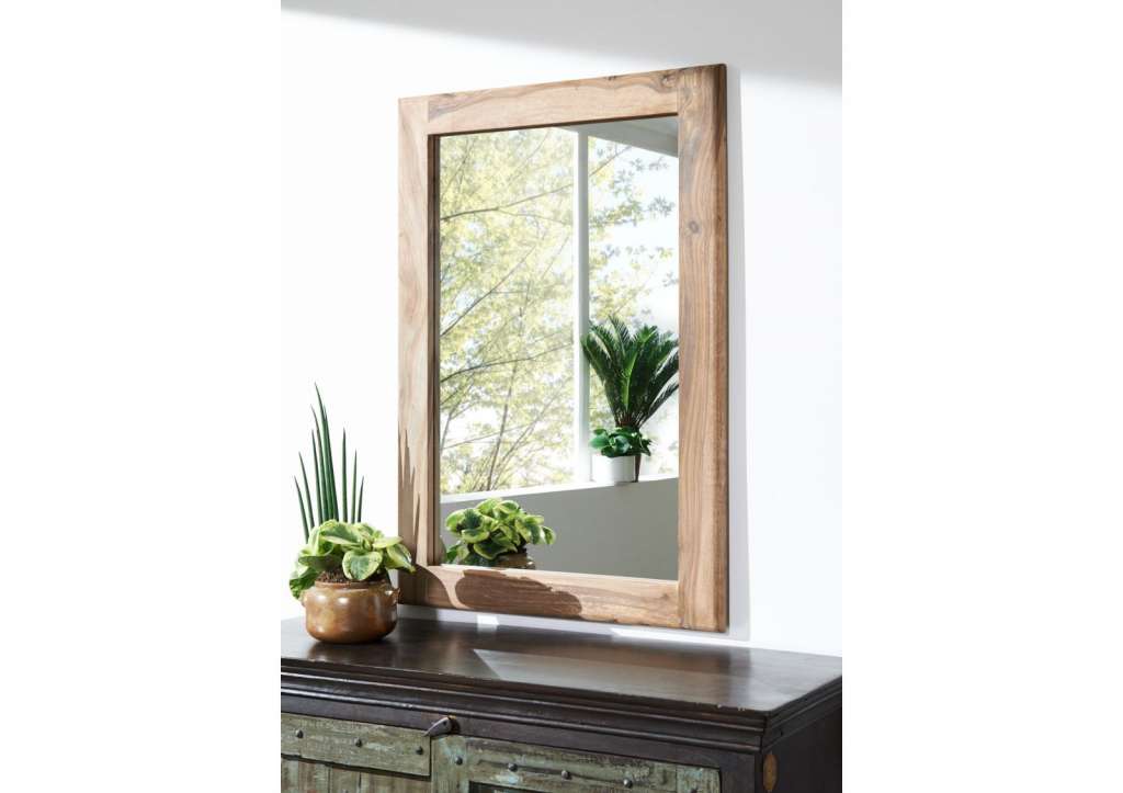 Spiegel Sheesham 100x3x70 smoked cherry geölt TORONTO #137