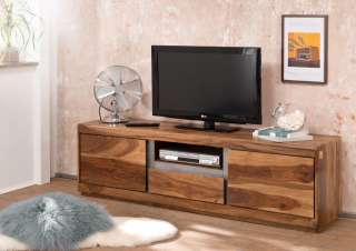 TV-Board Sheesham 170x40x50 noble unique lackiert SYDNEY #115