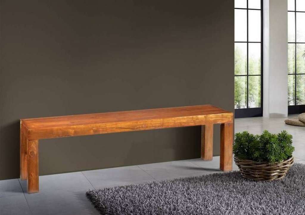 Bank Akazie 240x42x45 honig  lackiert OXFORD #062