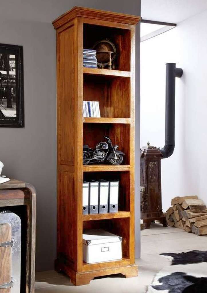 Regal Akazie 54x44x195 honig lackiert OXFORD #0441