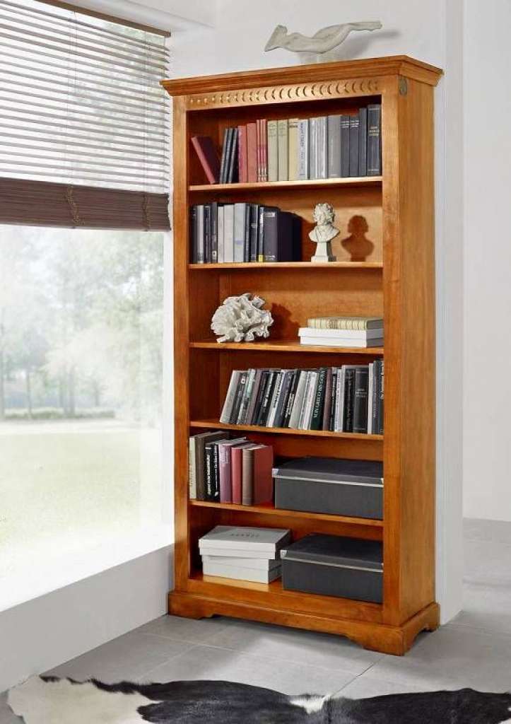 Regal Akazie 97x35x200 honig  lackiert OXFORD #0421