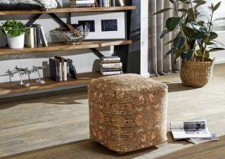 Hocker 45x45x45 orange YUVAAN