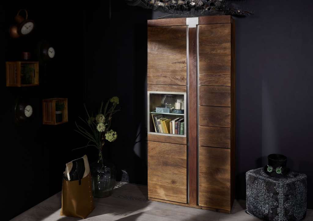 Vitrine Mango 90x45x204 lackiert AMSTERDAM #08