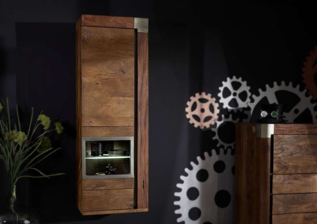Hängevitrine Mango 48x35x142 lackiert AMSTERDAM #12