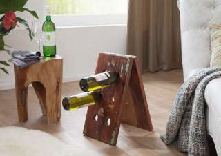 Weinregal Altholz 25x28x45 mehrfarbig lackiert NATURE OF SPIRIT #80