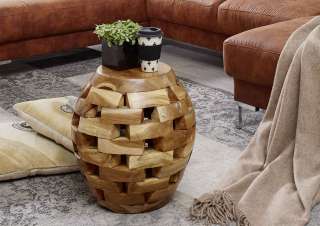 Hocker Teak Wurzel 30x30x47 UNIKA #152