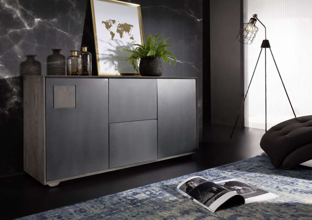Sideboard Wildeiche 150xx42x78 smoked geölt HELSINKI #102